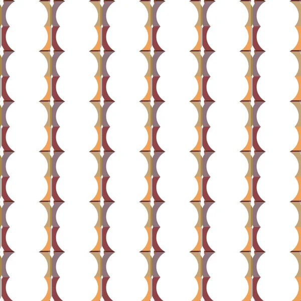 Fondo Abstracto Ilusión Filmación Con Patrón Ornamental Geométrico Sin Costuras — Archivo Imágenes Vectoriales