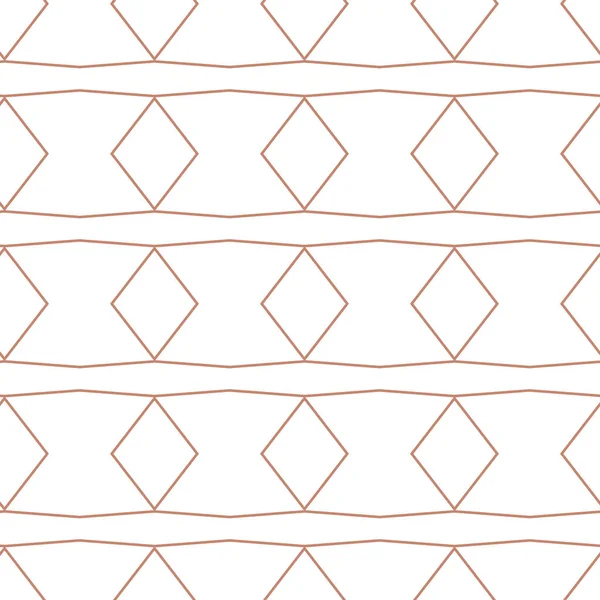 Patrón Ornamental Geométrico Sin Costuras Ilustración Vectorial — Archivo Imágenes Vectoriales