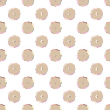 Soyut illüzyon arka planı. Kusursuz geometrik süslemeli görüntü