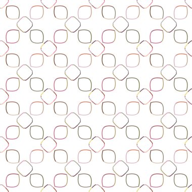 Kusursuz geometrik süs deseni. Vektör illüstrasyonu 