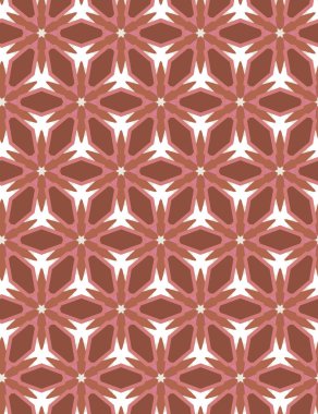 Kusursuz geometrik süs deseni. Vektör illüstrasyonu 