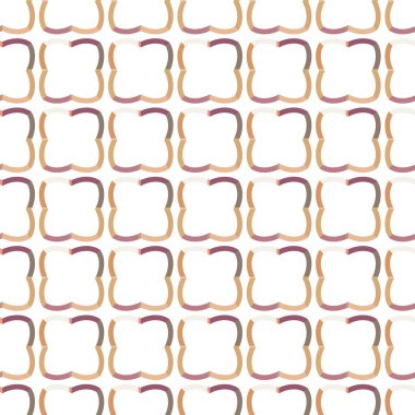 Kusursuz geometrik süs deseni. Vektör illüstrasyonu 