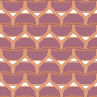 Soyut illüzyon arka planı. Kusursuz geometrik süslemeli görüntü