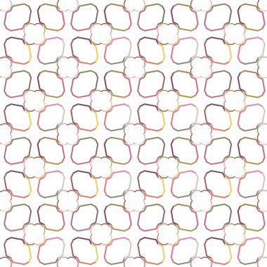 Kusursuz geometrik süs deseni. Vektör illüstrasyonu 