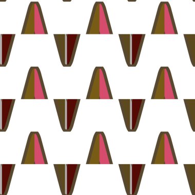 vektör kesintisiz geometrik dekoratif desen