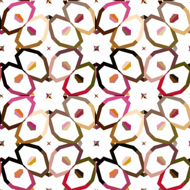 vektör kesintisiz geometrik dekoratif desen