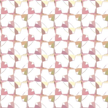 Soyut illüzyon arka planı. Kusursuz geometrik süslemeli görüntü