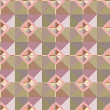 Kusursuz geometrik süs deseni. Vektör illüstrasyonu 