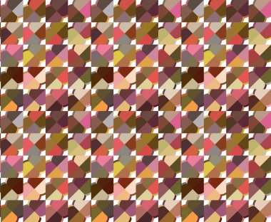 Modern geometrik vektör tasarımı, kusursuz desen çizimi