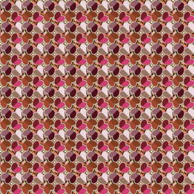 Soyut illüzyon arka planı. Kusursuz geometrik süslemeli görüntü