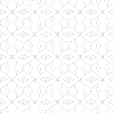 vektör kesintisiz geometrik dekoratif desen