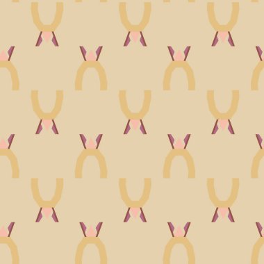 Modern geometrik vektör tasarımı, kusursuz desen çizimi