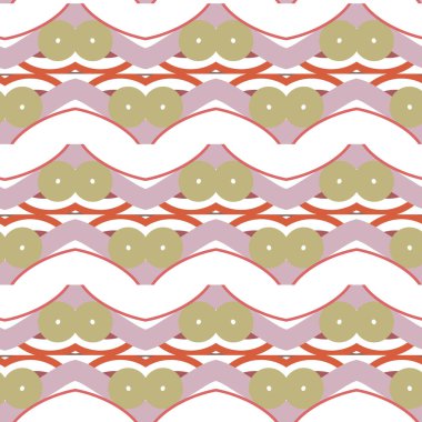 Soyut illüzyon arka planı. Kusursuz geometrik süslemeli görüntü