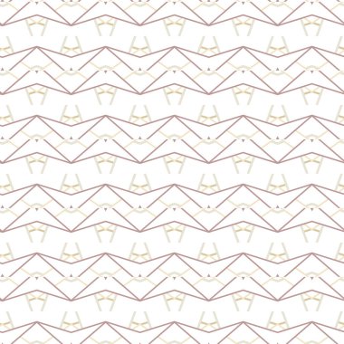 Kusursuz geometrik süs deseni. Vektör illüstrasyonu 