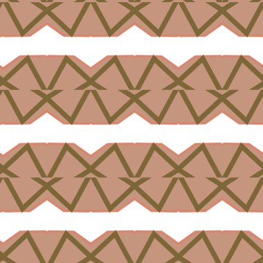 Kusursuz geometrik süs deseni. Vektör illüstrasyonu 