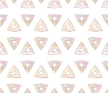 Kusursuz geometrik süs deseni. Vektör illüstrasyonu 