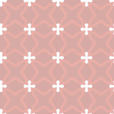 Soyut vektör geometrik dikişsiz desen. beyaz çizgi örgülü modern minimalist arkaplan