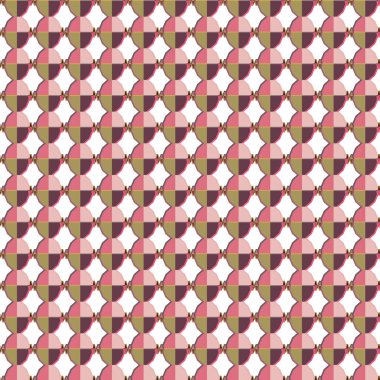 Modern geometrik vektör tasarımı, kusursuz desen çizimi