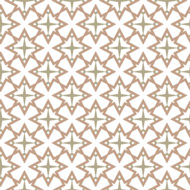 Kusursuz geometrik süs deseni. Vektör illüstrasyonu 