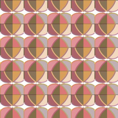 Soyut illüzyon arka planı. Kusursuz geometrik süslemeli görüntü