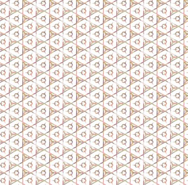 Soyut illüzyon arka planı. Kusursuz geometrik süslemeli görüntü