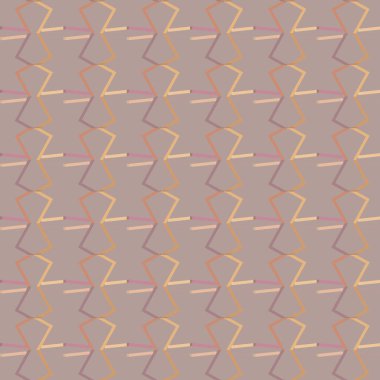 Kusursuz geometrik süs deseni. Vektör illüstrasyonu 