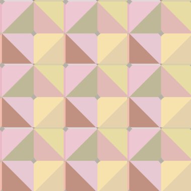 Kusursuz geometrik süs deseni. Vektör illüstrasyonu 