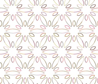 Soyut geometrik şekilli kusursuz vektör arkaplanı