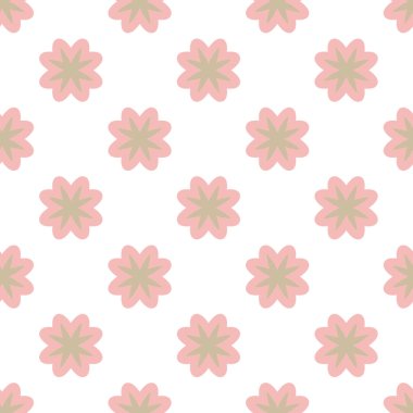 Soyut geometrik şekilli kusursuz vektör arkaplanı