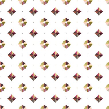 Kusursuz geometrik süs deseni. Vektör illüstrasyonu 