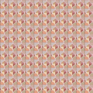 Soyut illüzyon arka planı. Kusursuz geometrik süslemeli görüntü