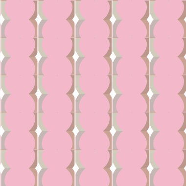 Kusursuz geometrik süs deseni. Vektör illüstrasyonu 