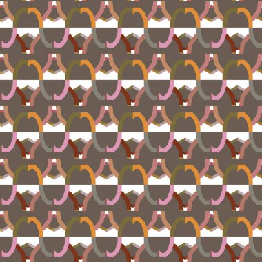 Soyut geometrik şekilli kusursuz vektör arkaplanı