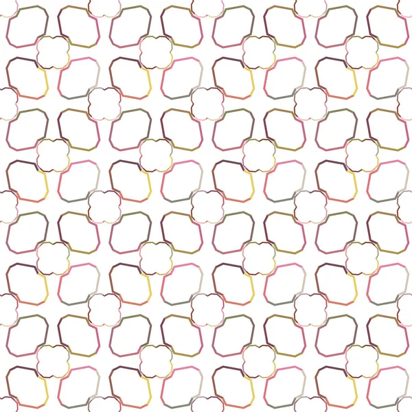 Kusursuz geometrik süs deseni. Vektör illüstrasyonu 