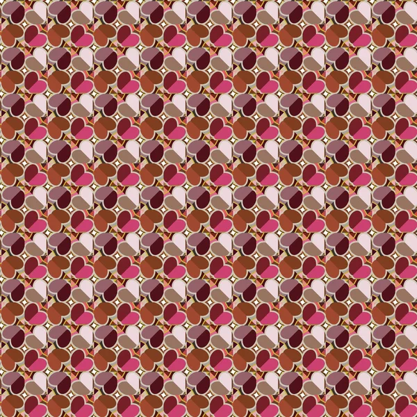 Soyut illüzyon arka planı. Kusursuz geometrik süslemeli görüntü