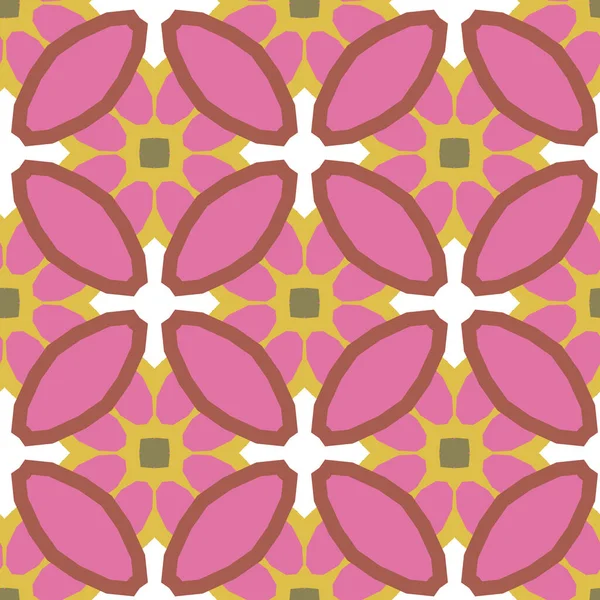 Kusursuz geometrik süs deseni. Vektör illüstrasyonu 