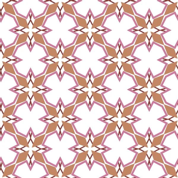 Kusursuz geometrik süs deseni. Vektör illüstrasyonu 