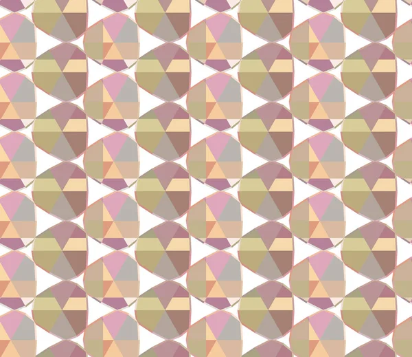 Абстрактный Векторный Геометрический Бесшовный Шаблон Современный Минималистичный Фон Белой Решеткой — стоковый вектор