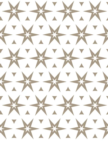 Seamless Geometric Ornamental Pattern Vector Illustration — Stock Vector