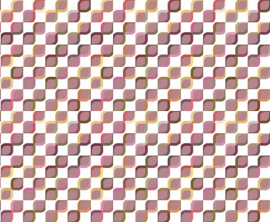 Soyut illüzyon arka planı. Kusursuz geometrik süslemeli görüntü