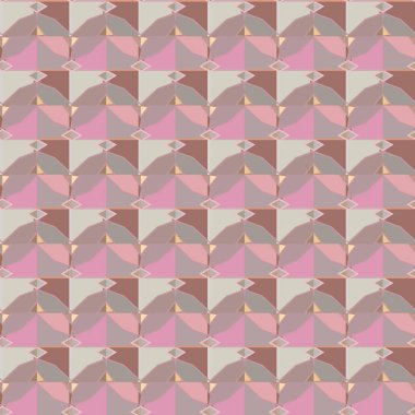 Kusursuz geometrik süs deseni. Vektör illüstrasyonu 