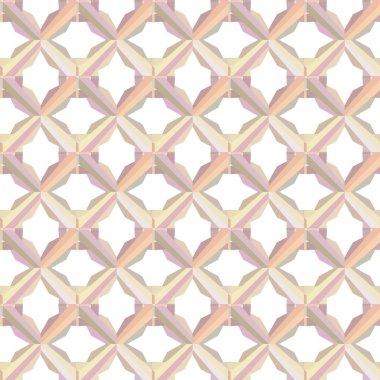 Geometrik şekilli kusursuz desen. vektör illüstrasyonu