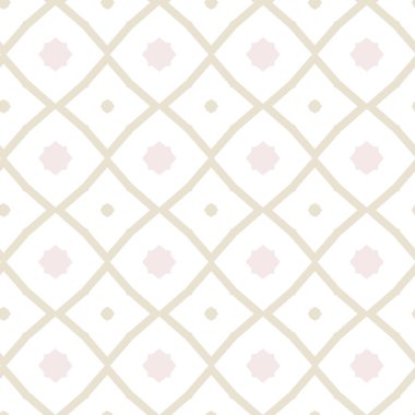 Kusursuz geometrik süs deseni. Vektör illüstrasyonu 