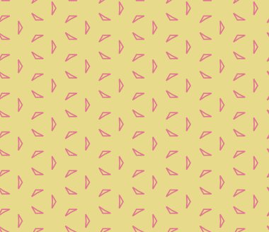 Kusursuz geometrik süs deseni. Vektör illüstrasyonu 