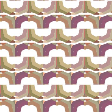 Kusursuz geometrik süs deseni. Vektör illüstrasyonu 