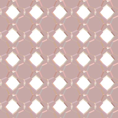 Kusursuz geometrik süs deseni. Vektör illüstrasyonu 
