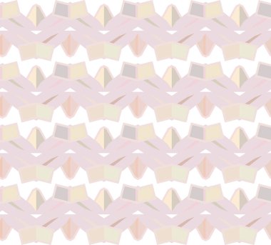 Kusursuz geometrik süs deseni. Vektör illüstrasyonu 