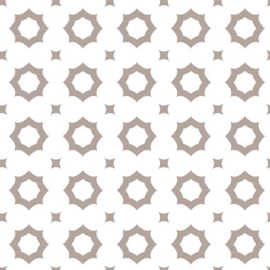 Kusursuz geometrik süs deseni. Vektör illüstrasyonu 