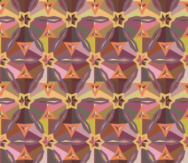 Soyut geometrik şekilli kusursuz vektör arkaplanı