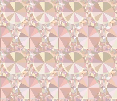 Kusursuz geometrik süs deseni. Vektör illüstrasyonu 